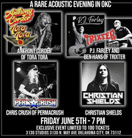 Anthony Corder (Tora Tora) / PJ Farley, Ben Hans (Trixter) / Chris Crush (Permacrush) / Christian Shields on Jun 5, 2026 [853-small]