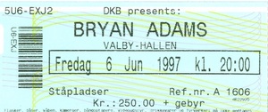 Bryan Adams on Jun 6, 1997 [340-small]