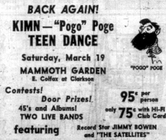 Jimmy Bowen / The Satellites on Mar 19, 1960 [690-small]