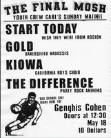 Start Today / Gold / KIOWA / The Difference on May 18, 2025 [117-small]