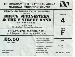 Bruce Springsteen & The E Street Band on Mar 27, 1981 [192-small]