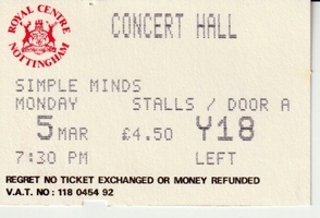 Simple Minds on Mar 5, 1984 [212-small]