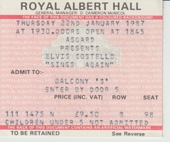 Elvis Costello on Jan 22, 1987 [219-small]