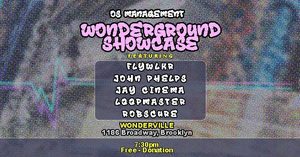 tags: Flywlkr, John Phelps, Jay Cinema, LQQPMaster, Robscure, New York, New York, United States, Gig Poster, Wonderville - Flywlkr / John Phelps / Jay Cinema / LQQPMaster / Robscure on Jun 9, 2026 [098-small]