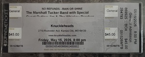 The Marshall Tucker Band / Outlaw Jim & The Whiskey Benders on May 15, 2026 [342-small]