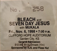 Bleach / Seven Day Jesus / Mukala on Nov 6, 1998 [087-small]