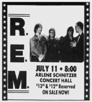 R.E.M. / True West on Jul 11, 1985 [949-small]