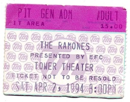 Ramones / Frank Black on Apr 2, 1994 [802-small]