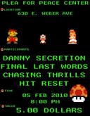 Danny Secretion / Final Last Words / Chasing Thrills / Hit Reset on Feb 5, 2010 [089-small]