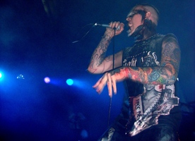 Combichrist ~ Andy LaPlegua, tags: Combichrist, Pomona, California, United States, The Glass House Concert Hall - Combichrist / Julien-K / Aesthetic Perfection / Dismantled on Jun 16, 2009 [493-small]