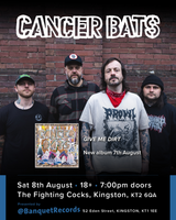 tags: Gig Poster - Cancer Bats on Aug 8, 2026 [692-small]
