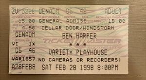 Ben Harper on Feb 28, 1998 [113-small]