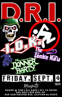 D.R.I. / I.d.k. / The Zombie Mafia on Sep 4, 2026 [365-small]