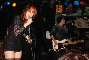 New Year's Day ~ Ash Costello & Anthony Barro , tags: New Years Day, Anaheim, California, United States, Chain Reaction - William Control / New Years Day / She Screams Remedy / Me vs. Myself / Girl On Fire on Jun 18, 2010 [555-small]