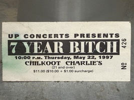 7 Year Bitch / Lost Goat on May 22, 1997 [617-small]