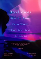 Billboard Poster, Day Flower / Martha Bean / Peter Wyeth / Dogs Don’t Deal on Jun 19, 2026 [939-small]