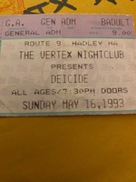 Deicide / Dismember / Vader on May 16, 1993 [657-small]