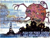 March Against Fear / Me & the Captain / Call the Airstrike / Relinquished to Oblivion on Nov 4, 2009 [163-small]