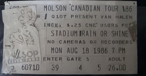 Van Halen / Bachman-Turner Overdrive / Loverboy on Aug 18, 1986 [002-small]