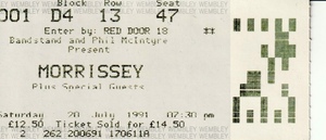 Morrissey / Phranc on Jul 20, 1991 [149-small]