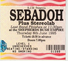 Sebadoh / Stereolab / Yo La Tengo / Quickspace Supersport on Jun 8, 1995 [301-small]
