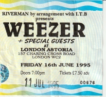 Weezer / Cast / Coast on Jun 16, 1995 [306-small]