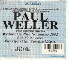 Paul Weller on Nov 29, 1995 [318-small]
