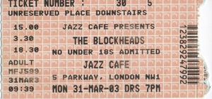The Blockheads on Mar 31, 2003 [346-small]