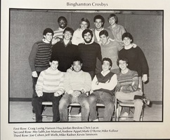 Stephen Jay Gould / Binghamton Crosbys / The Harpur Wind Ensemble on May 25, 1986 [454-small]