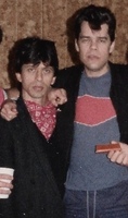 Joe Delia and David Johansen, Clarence Clemons & The Red Bank Rockers / David Johansen / The Del Lords on May 12, 1984 [218-small]