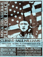 Cursive / Saul Williams / Mike Park on May 24, 2004 [909-small]