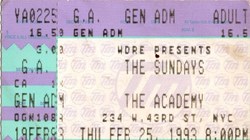 The Sundays / Luna on Feb 25, 1993 [139-small]