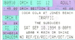 Traffic / The Subdudes on Sep 10, 1994 [151-small]