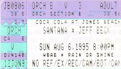 Santana / Jeff Beck on Aug 6, 1995 [159-small]