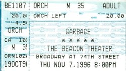 Garbage / Kristen Barry on Nov 7, 1996 [173-small]