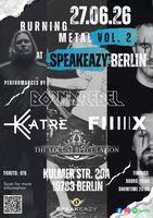 Born A Rebel / Katre / The Locust Speculation / FIIIIIX on Jun 27, 2026 [752-small]