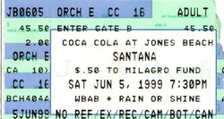 Santana / Rob Thomas / Ozomatli / The Product G&B on Jun 5, 1999 [187-small]