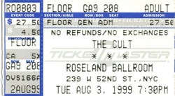 The Cult / New American Shame / Bif Naked on Aug 3, 1999 [189-small]