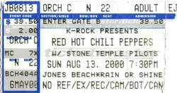 Red Hot Chili Peppers / Stone Temple Pilots / Fishbone on Aug 13, 2000 [200-small]