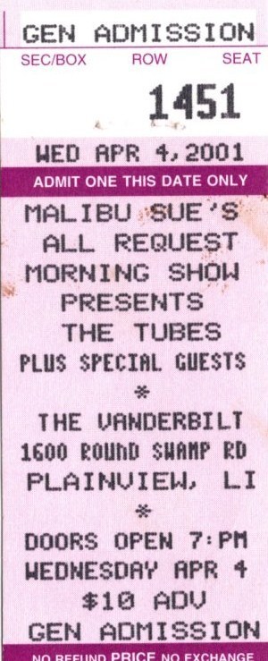 Concert History of The Vanderbilt Plainview, New York, United States |  Concert Archives