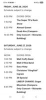 Almost Queen / Dead Aire / The super 70's rock show on Jun 26, 2026 [477-small]