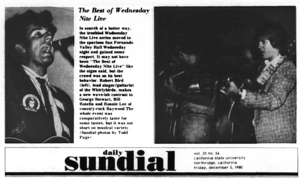 The Whirlybirds / Baywood @ USU San Fernando Valley Room - CSU Northridge - 12.3.80, tags: The Whirlybirds, Baywood, Los Angeles, California, United States, USU San Fernando Valley Hall, California State University, Northridge - The Whirlybirds / Baywood on Dec 3, 1980 [196-small]