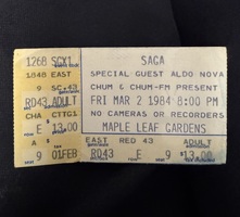 Saga / Aldo Nova on Mar 2, 1984 [210-small]