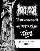 Kontusion / Dispossessed / Penury / Vexxyl on Jun 27, 2026 [807-small]