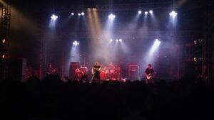 Suffocation, tags: Suffocation, Clisson, Pays de la Loire, France, Val de Moine Sport Complex - Hellfest 2012 on Jun 15, 2012 [527-small]
