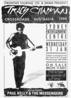 Tracy Chapman / Paul Kelly and the Messengers on Jan 31, 1990 [811-small]