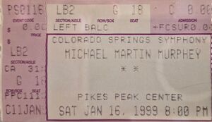 Michael Martin Murphey / Colorado Springs Symphony on Jan 16, 1999 [196-small]