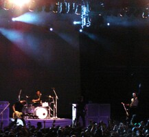 AFI ~ Hunter Burgan, Adam Carson, Davey Havok & Jade Puget, AFI / Deadboy & the Elephantmen / Viva Hate on Mar 3, 2007 [125-small]