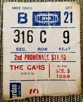 The Cars / XTC on Dec 3, 1980 [981-small]