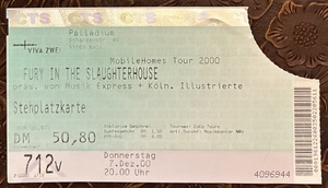 Fury in the Slaughterhouse on Dec 7, 2000 [868-small]